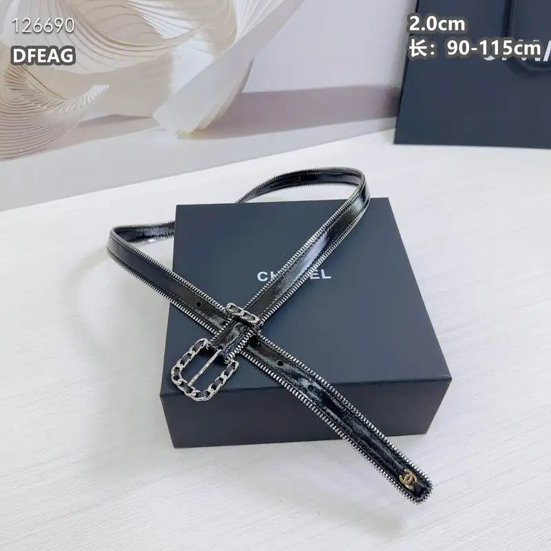 Chanel belt 20mmX90-115cm 8L10